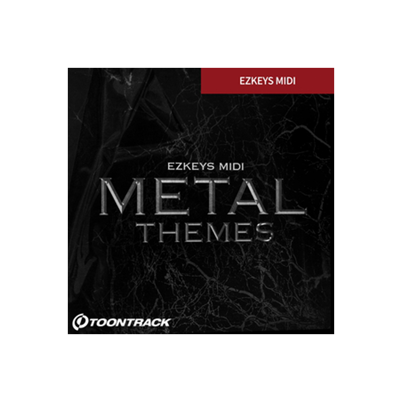 Toontrack / KEYS MIDI – Metal Themes【★キーボードが主体のメタル・スタイルにインスパイアされたEZkeys用MIDIライブラリ！★】