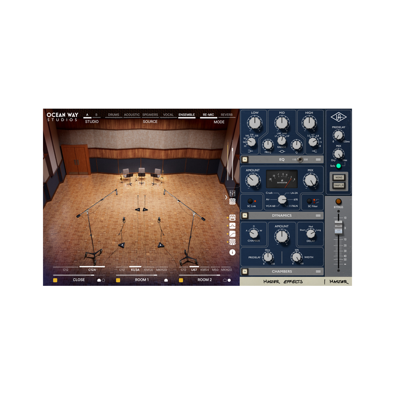 Universal Audio / Ocean Way Studios Deluxe【★音楽史上最も歴史あるスタジオの機材と響きを完璧なディテールで再現！★】【★日本限定特典付属！★】