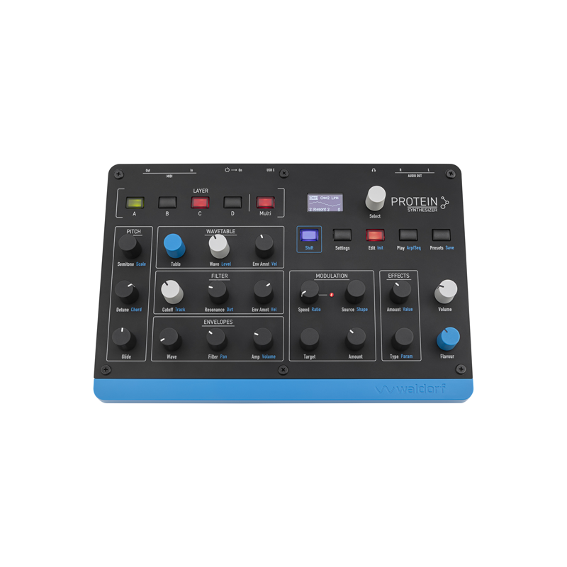 Waldorf / PROTEIN =Authentic Wavetable Synthesizer=【★近日入荷予定！★】【※現在、初回入荷分ラスト1台お客様商談中※】