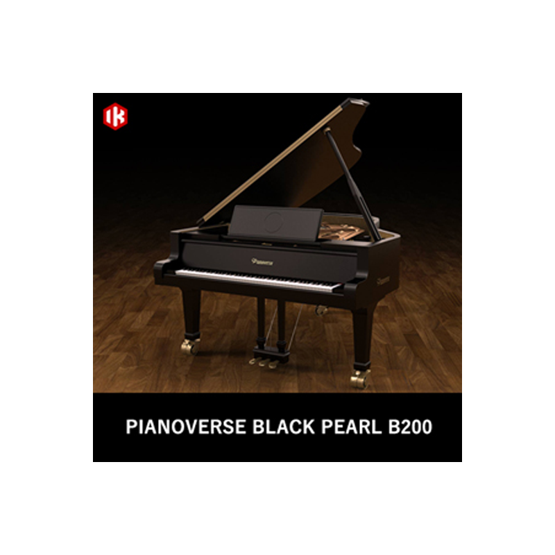 IK Multimedia / Pianoverse Black Pearl B200【★Bösendorfer 214VC Vienna Concertをピアノモデルに。IK Multimedia独自の高精度なサンプリング・ロボットを使って収録したサンプルと最新のエンジンで実現！★】【★IK Multimedia : ブラックフライデー 人気定番音源が特価！MODO BASS / MODO DRUM / SampleTank / 各Pianoverse！セール期間: 〜2025年11月28日14:59まで！！★】