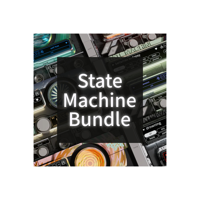Cradle / State Machine Bundle【★独自の世界観をもつ「State Machine」シリーズ全製品を収録！★】【★人気プラグイン『The God Particle』など、スーパーアナログな製品30%OFF！期間:~2025年11月14日(金)まで！！★】