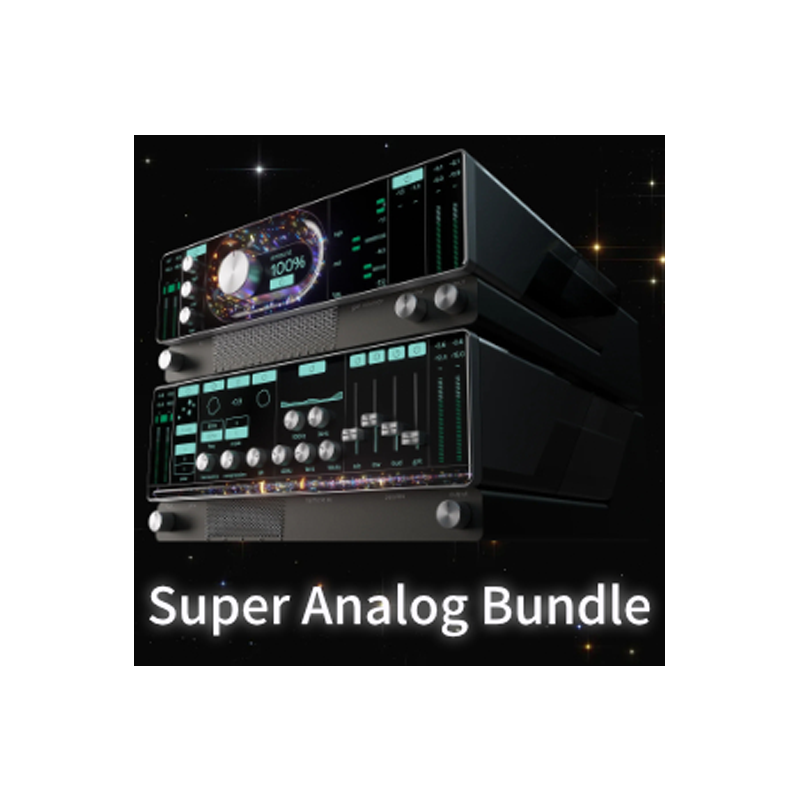 Cradle / Super Analog Bundle【★スーパーアナログなサウンドへ。Cradleを代表する2つの人気プラグインを収録！★】【★人気プラグイン『The God Particle』など、スーパーアナログな製品30%OFF！期間:~2025年11月14日(金)まで！！★】