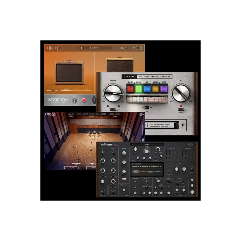 Universal Audio / UAD Best of 2025 Bundle【★50のUADプラグインから創る自分だけのミックステープ！★】【★最大85%オフ！ Universal Audio Black Friday！期間:~2025年11月30日23:59まで！！(☆全製品対象の国内特典として、マスタリングエンジニア”Jonathan Wyner”氏によるUADプラグイン解説シリーズコンテンツ、さらに2.5Hを誇る永久保存版”Mastering Bootcamp”の再配信版をお届けします！)★】