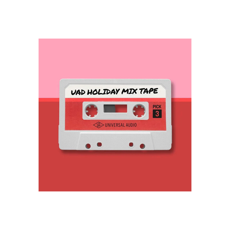 Universal Audio / UAD Holiday Mix Tape【★伝説的スタジオ・サウンドからお好きな3つを手に入れよう！★】【★最大85%オフ！ Universal Audio Black Friday！期間:~2025年11月30日23:59まで！！(☆全製品対象の国内特典として、マスタリングエンジニア”Jonathan Wyner”氏によるUADプラグイン解説シリーズコンテンツ、さらに2.5Hを誇る永久保存版”Mastering Bootcamp”の再配信版をお届けします！)★】