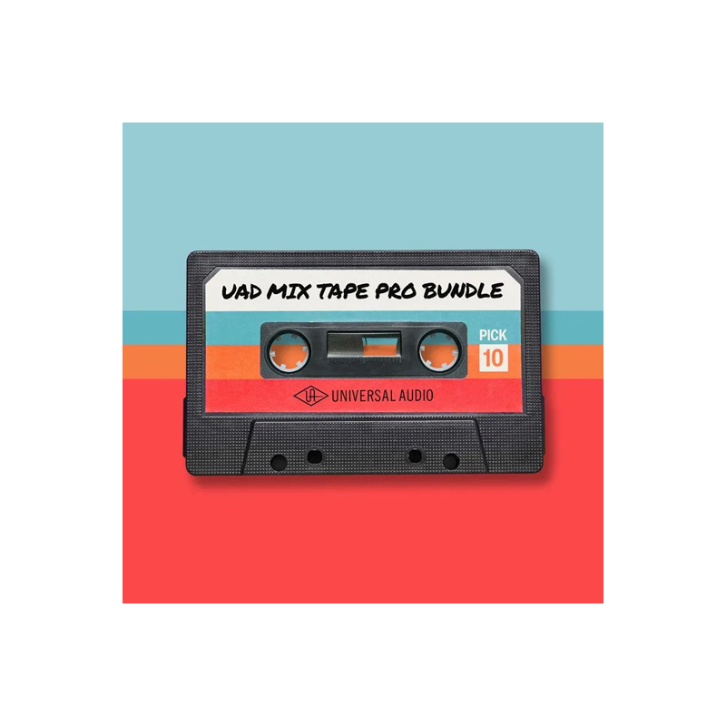 Universal Audio / UAD Mix Tape Pro【★50のUADプラグインから創る自分だけのミックステープ！★】【★最大85%オフ！ Universal Audio Black Friday！期間:~2025年11月30日23:59まで！！(☆全製品対象の国内特典として、マスタリングエンジニア”Jonathan Wyner”氏によるUADプラグイン解説シリーズコンテンツ、さらに2.5Hを誇る永久保存版”Mastering Bootcamp”の再配信版をお届けします！)★】