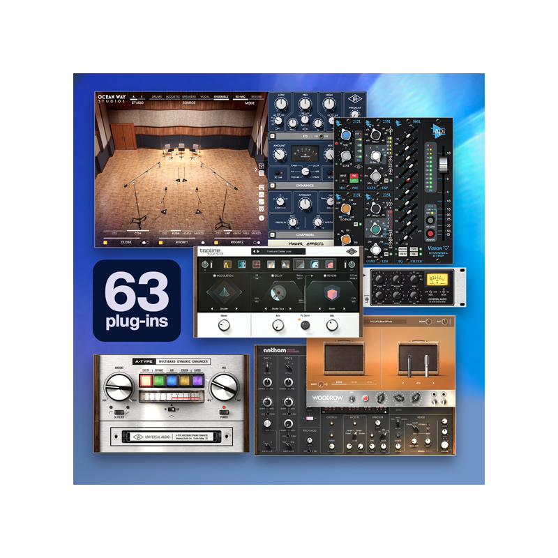 Universal Audio / UAD Signature Edition V3【★全ジャンルに適応するNative UADプラグインの最高峰バンドル！★】【★イントロセール！期間:終了日未定★】【★日本限定特典付属！★】