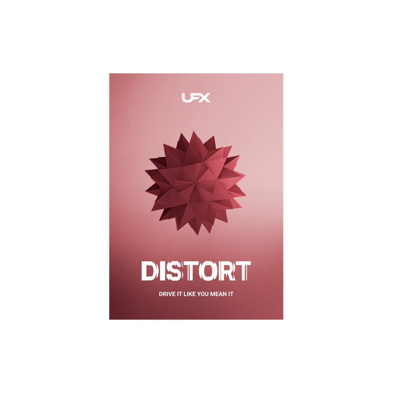 UJAM / UFX DISTORT【★UJAM UFXシリーズから2製品が新登場！イントロセール開催！！イントロセール期間:〜2025年12月28日(日)23:59まで！！★】