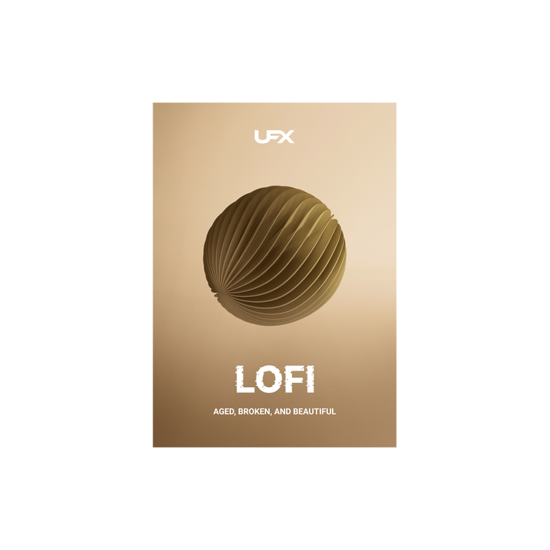 UJAM / UFX LOFI【★UJAM UFXシリーズから2製品が新登場！イントロセール開催！！イントロセール期間:〜2025年12月28日(日)23:59まで！！★】