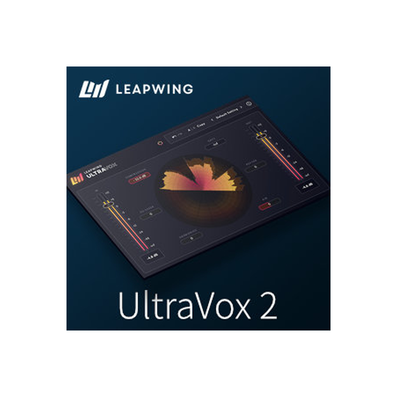 LEAPWING AUDIO / UltraVox 2【★あらゆるボーカル・ミキシングに使用できるマルチエフェクト・プラグイン！★】【★ボーカル処理をこれ1つで！Leapwing Audio『UltraVox 2』アップデート記念セール！期間:~2025年12月8日(月)まで！！★】