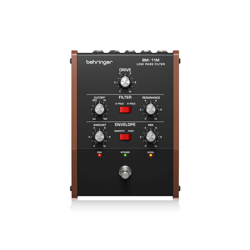 BEHRINGER / BM-11M LOW PASS FILTER =国内正規品=【★エンベロープコントロールとUSB/MIDIコントロールを備えたビンテージアナログローパスフィルターペダル！★】【★2025年12月25日(木)発売予定！ご予約受付中です！！★】