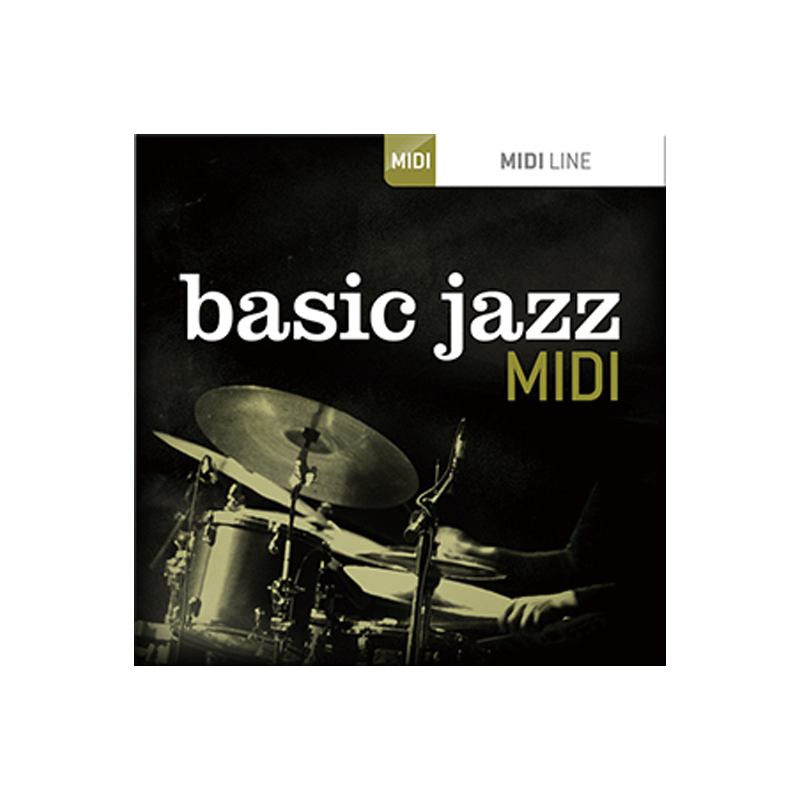 TOONTRACK / DRUM MIDI – BASIC JAZZ【★ジャズ＆スウィング系ドラムMIDIグルーブ集！★】【★~43時間限定~『SUPERIOR DRUMMER 3』本体・SDX拡張音源・DRUM MIDIが最大73%OFFセール！期間:~2025年12月15日(月)17:00まで！！★】