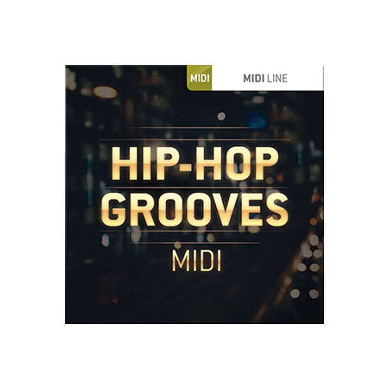TOONTRACK / DRUM MIDI – HIP-HOP GROOVES【★ストリートのビートを豊富に収録したドラムMIDIグルーブ集！★】
