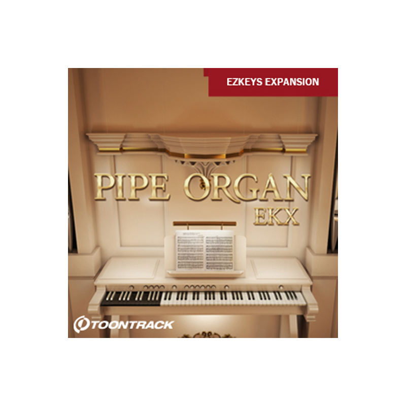 TOONTRACK / EKX – PIPE ORGAN【★スウェーデンのパイプオルガンを収録したEKX拡張音源！★】