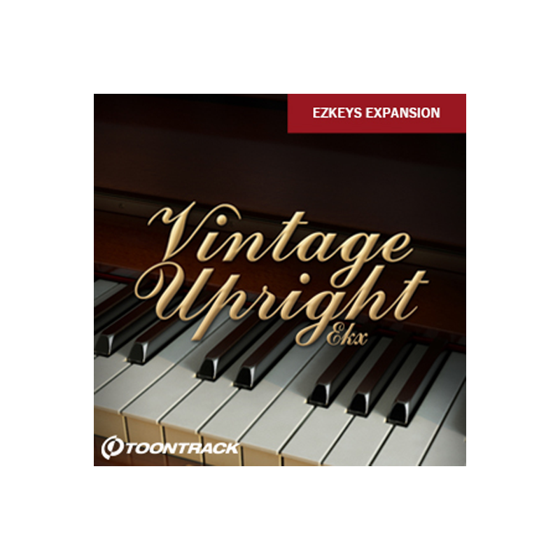 TOONTRACK / EKX – VINTAGE UPRIGHT【★Ostlind & Almquist」社のヴィンテージなアップライトピアノを収録したEKX拡張音源！★】