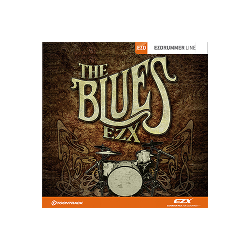 TOONTRACK / EZX – THE BLUES【★温かいドラムサウンドが特徴的な、ブルース特化型EZX拡張音源！★】