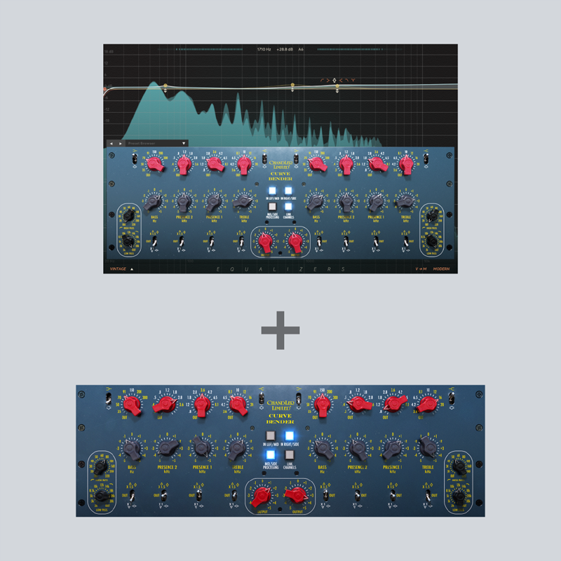 Softube / Equalizers + Chandler Limited Curve Bender【★EqualizersとAdd-on可能なChandler Limited Curve Benderのバンドル！★】【★2025 Release Rewindセール！セール期間：~2025年12月19日14:59まで！！★】