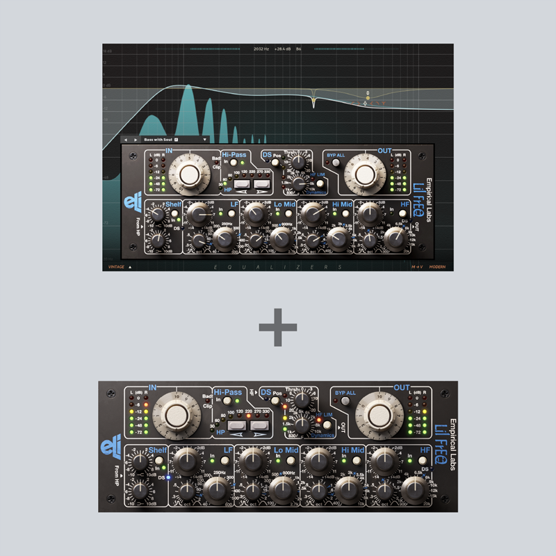 Softube / Equalizers + Empirical Labs Lil FrEQ【★EqualizersとAdd-On可能なEmpirical Labs Lil FrEQのバンドル！★】【★2025 Release Rewindセール！セール期間：~2025年12月19日14:59まで！！★】