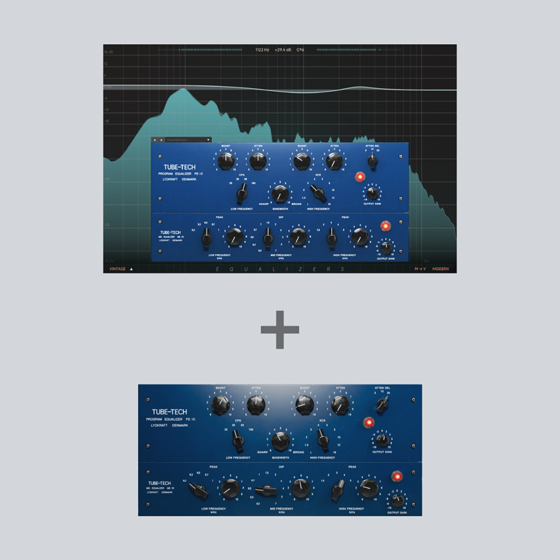Softube / Equalizers + Tube-Tech Equalizers mk II【★EqualizersとAdd-On可能なTube-Tech Equalizers mk IIのバンドル！★】【★2025 Release Rewindセール！セール期間：~2025年12月19日14:59まで！！★】