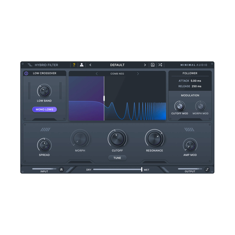 Minimal Audio / Hybrid Filter【★期間限定の全品50％オフ！Cyber Week SALE！！(終了日：未定)★】