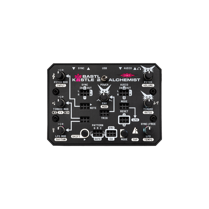 Bastl Instruments / KASTLE 2 ALCHEMIST =Compact Patchable Hybrid-Synth/FX/MIDI=