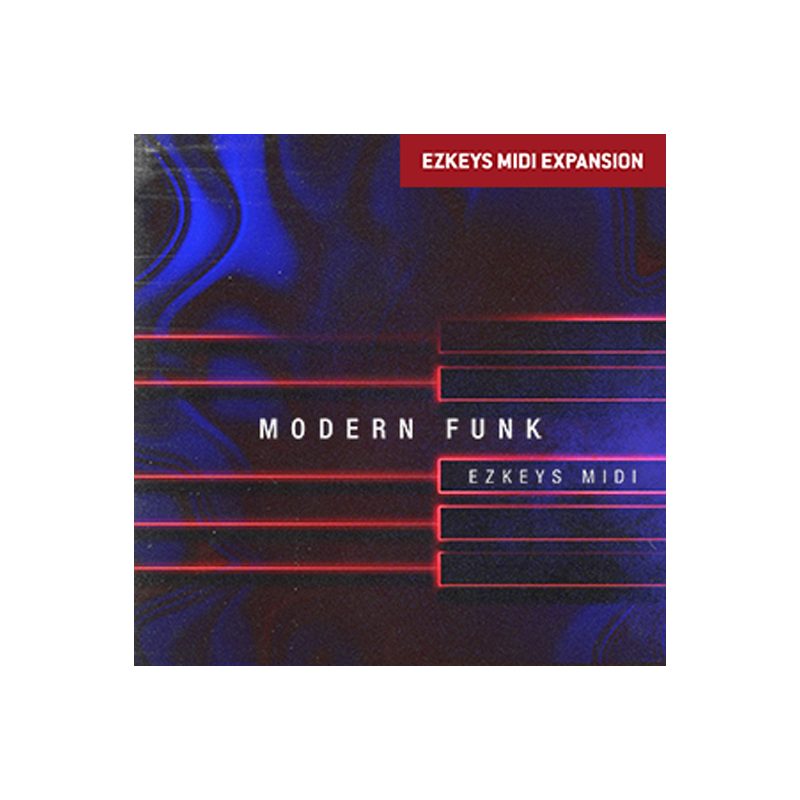 Toontrack / KEYS MIDI – MODERN FUNK【★モダン・ファンクにインスパイアされたEZ KEYS用MIDIライブラリ！★】【★TOONTRACK DAILY DEALS.！期間:~2025年12月20日22時まで！！★】
