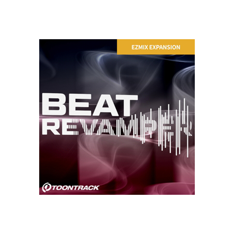 TOONTRACK / MIX PACK – BEAT REVAMPER【★ザラつきや奥行きを加えるドラムビートに特化した『EZ MIX 3』拡張パック！★】