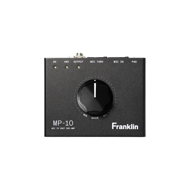 Franklin Audio / MP-10 =Mic to Inst Pre-Amp=