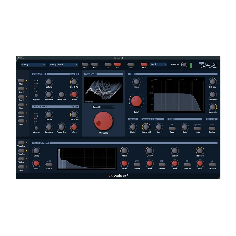 Waldorf / Microwave 1 Plugin =Software Synthesizer & Microwave 1 Hard Editor=