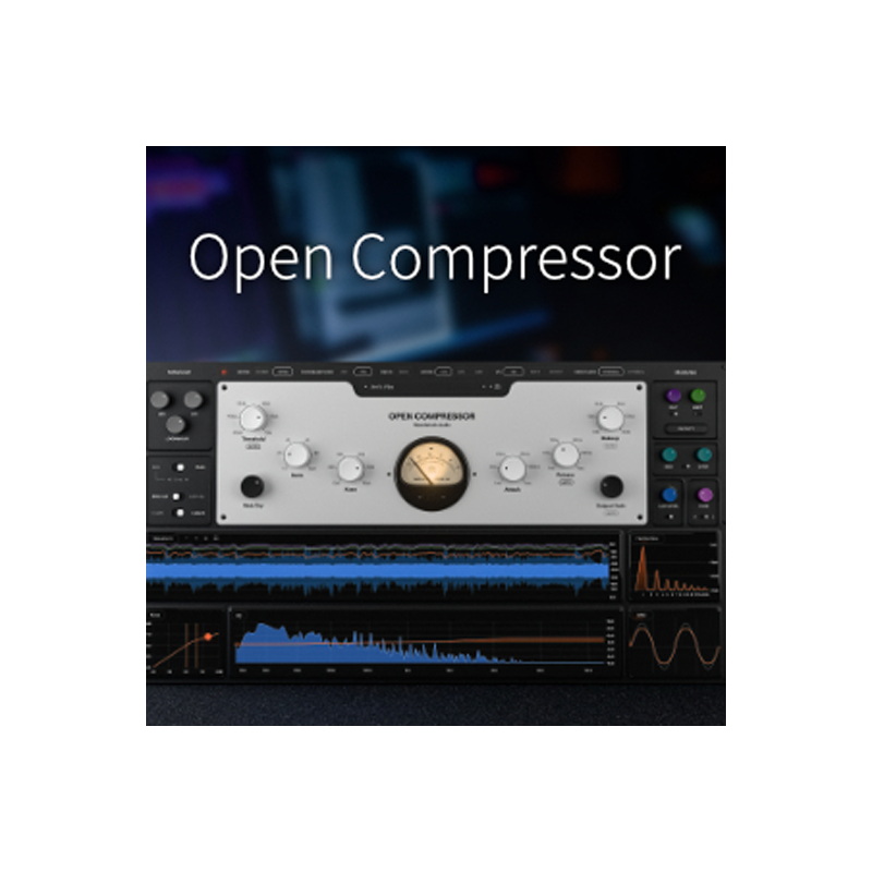 Woodstock Audio / Open Compressor【★コンプレッサーの内部を「見える化」する。新定番の万能コンプレッサー！★】【★コンプレッサーの内部構造を「見える化」する『Open Compressor』のイントロセール！期間:~2026年1月6日(火)まで！！★】