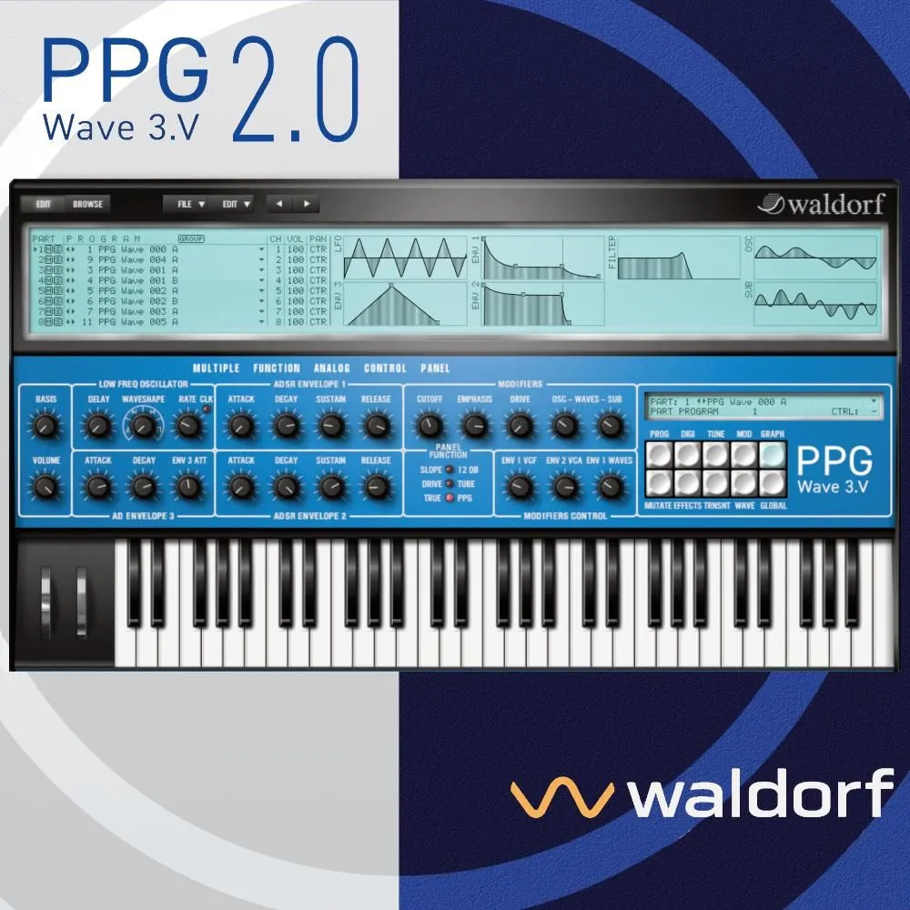 Waldorf / PPG Wave 3.V version 2.0