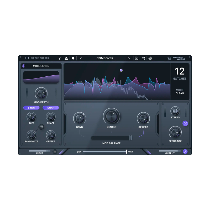 Minimal Audio / Ripple Phaser【★期間限定の全品50％オフ！Cyber Week SALE！！(終了日：未定)★】