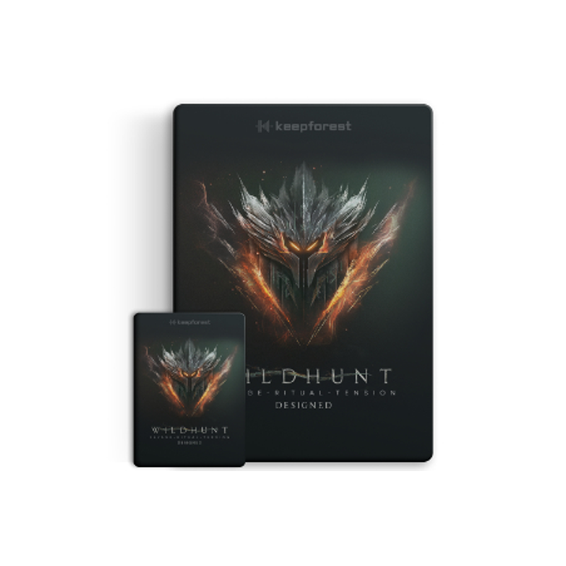KEEPFOREST / Wildhunt : Savage Ritual Tension【★迫りくる恐怖や心理的な緊張感を緻密にデザイン！ホラー・サスペンス向け、ダーク・シネマティック音源！★】【★Keepforest 『Wildhunt』シリーズ発売記念セール！最大20％OFF！期間:~2026年1月1日(木)まで！！★】
